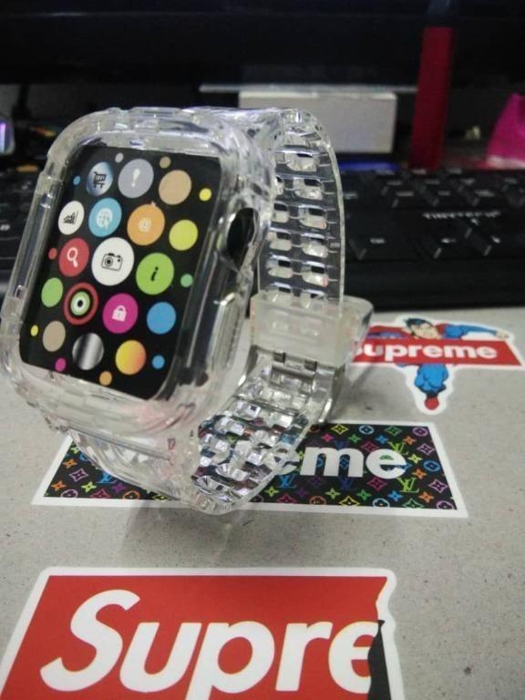 Supreme apple watch band 42mm hot sale