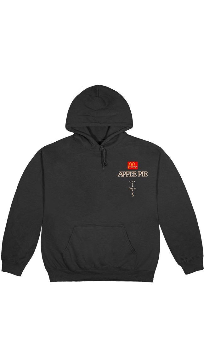 Travis Scott X McDonalds Apple Pie Hoodie Men s Fashion Tops Sets Hoodies on Carousell