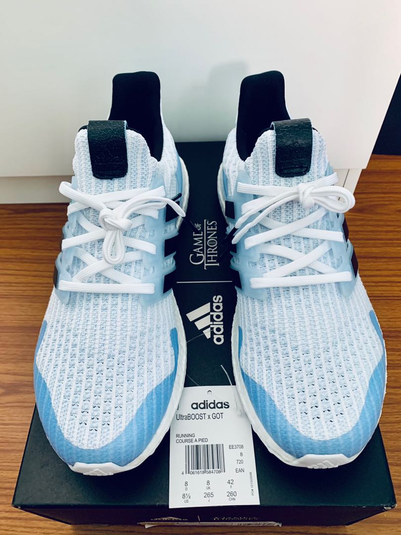Game of thrones adidas clearance ultra boost white walkers