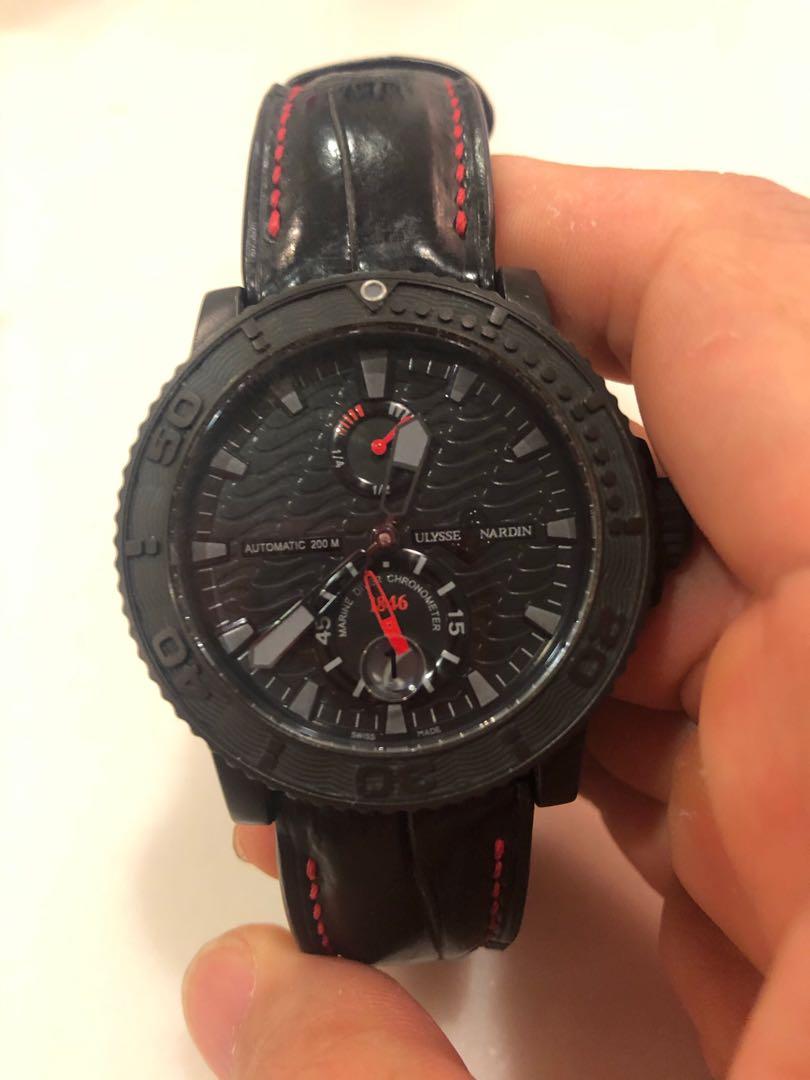 Ulysse nardin online black ocean
