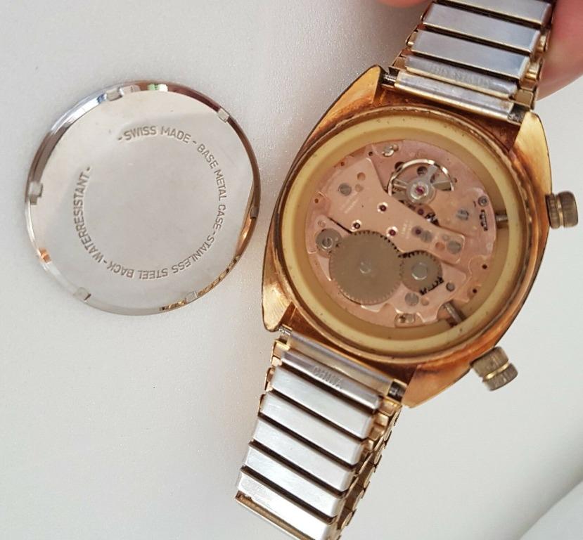 Mechanical wrist watch cheap with alarm
