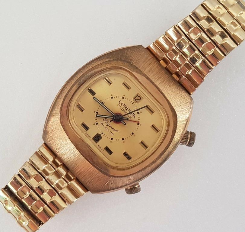 Mechanical wrist watch cheap with alarm