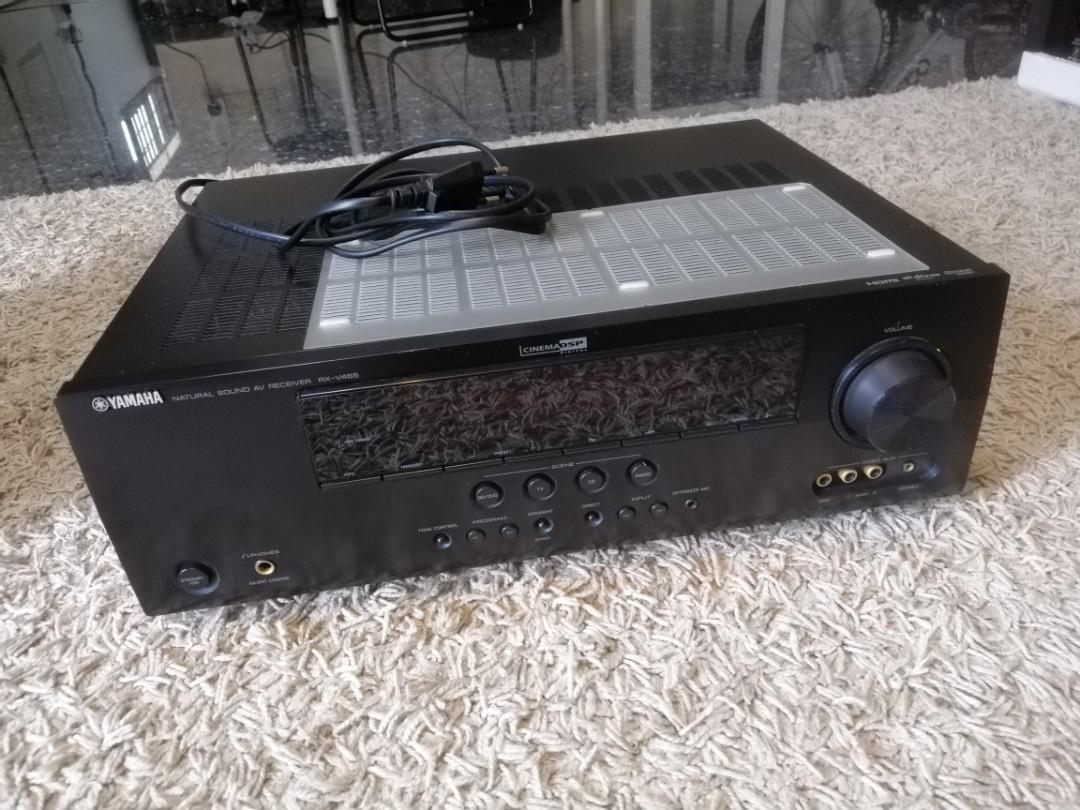 Yamaha home theater receiver 5.1 speaker subwoofer. Dts dolby Onkyo