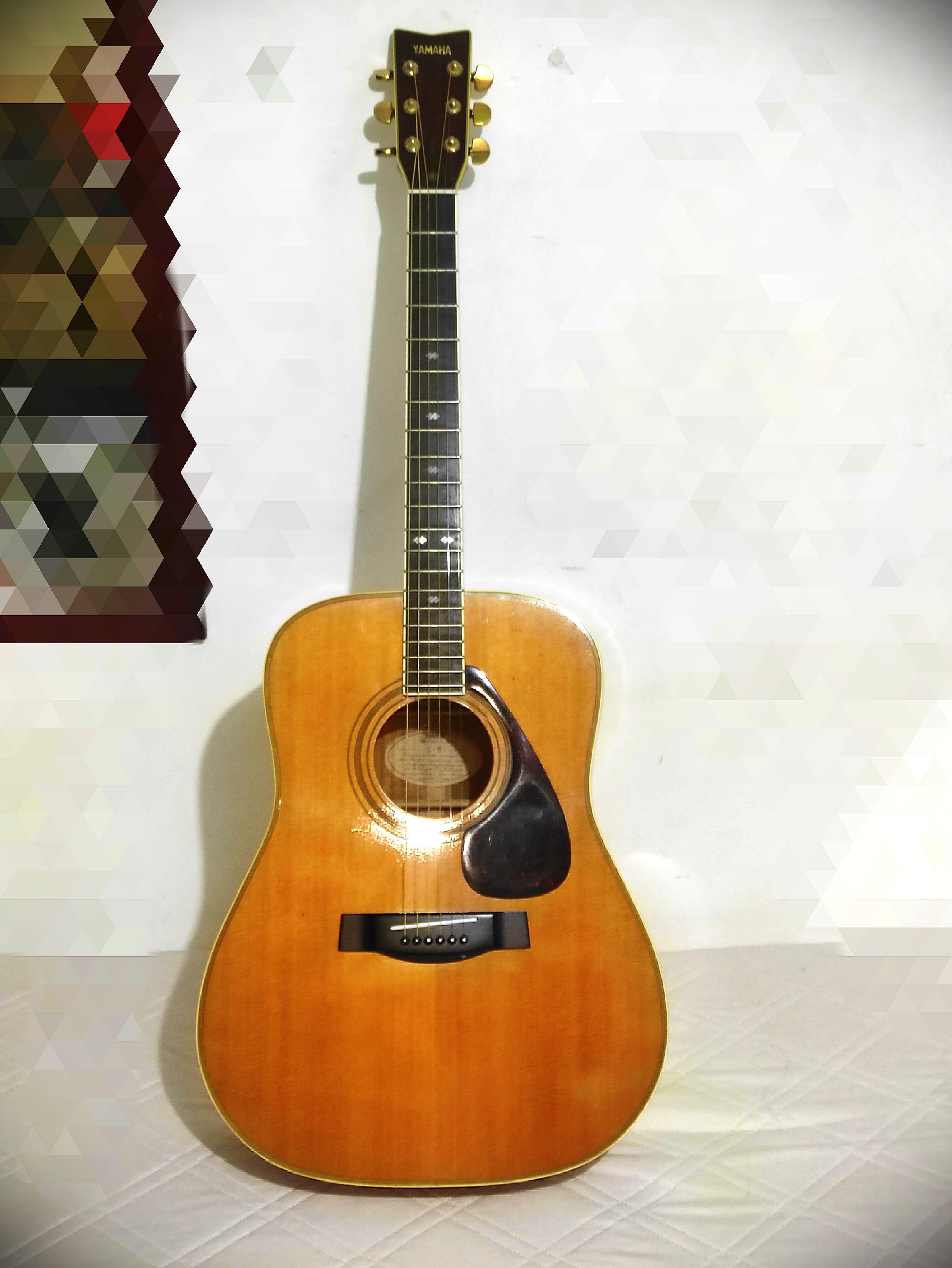 Yamaha L5 acoustic guitar made in Japan, Hobbies  Toys, Music  Media, CDs   DVDs on Carousell