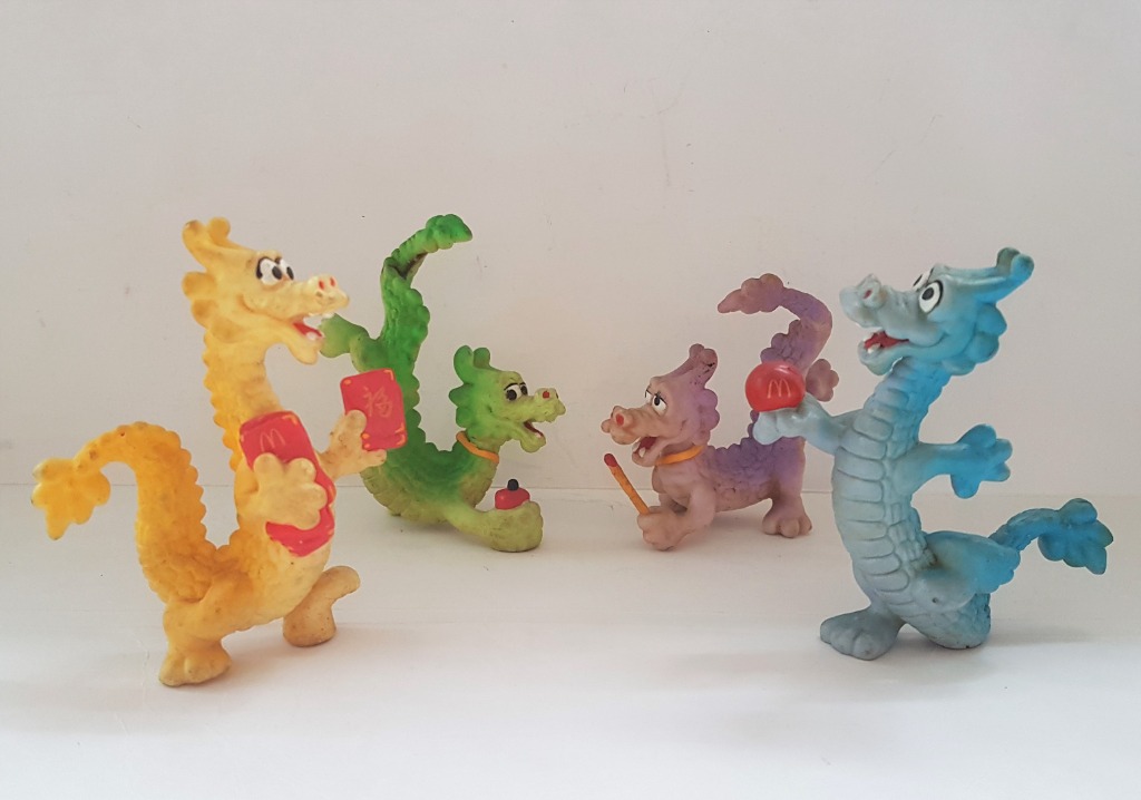 Mcdonalds best sale dragon toys