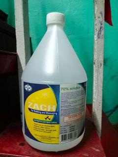 Zach 70% Isopropyl Alcohol 1gallon