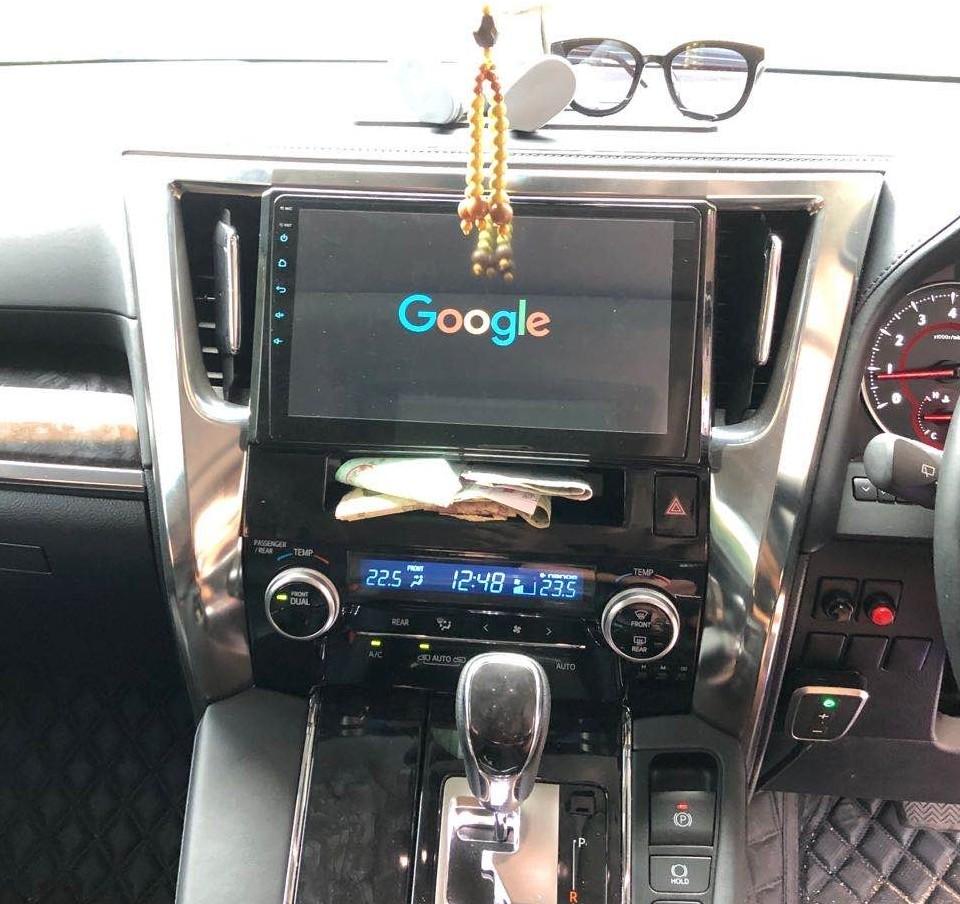 10 inch android head unit player for alphard vellfire 6gb 128gb