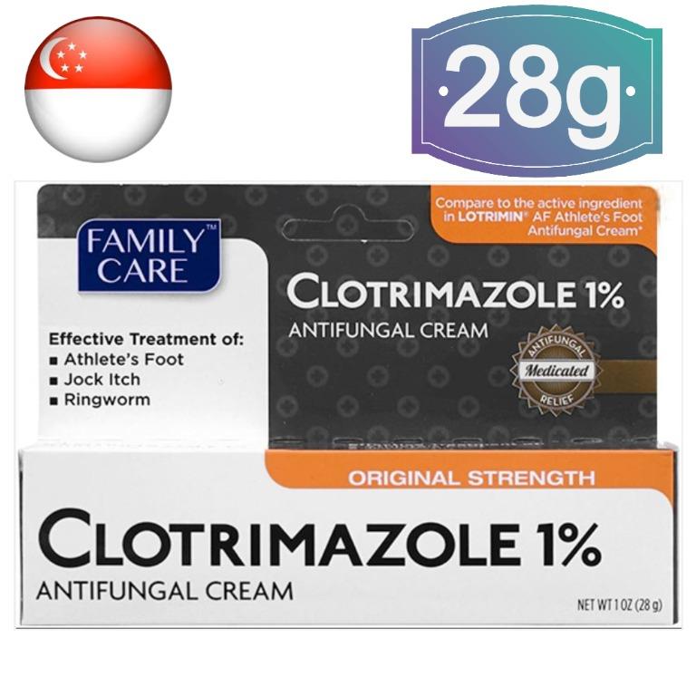 28g Clotrimazole Antifungal Cream 1 athlete foot, jock itch, ringworms