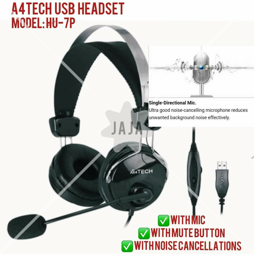 a4tech noise cancelling headset