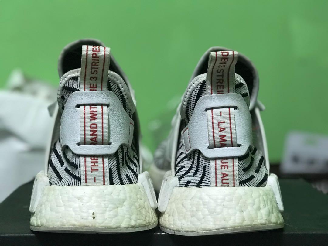 Adidas nmd store zebra green