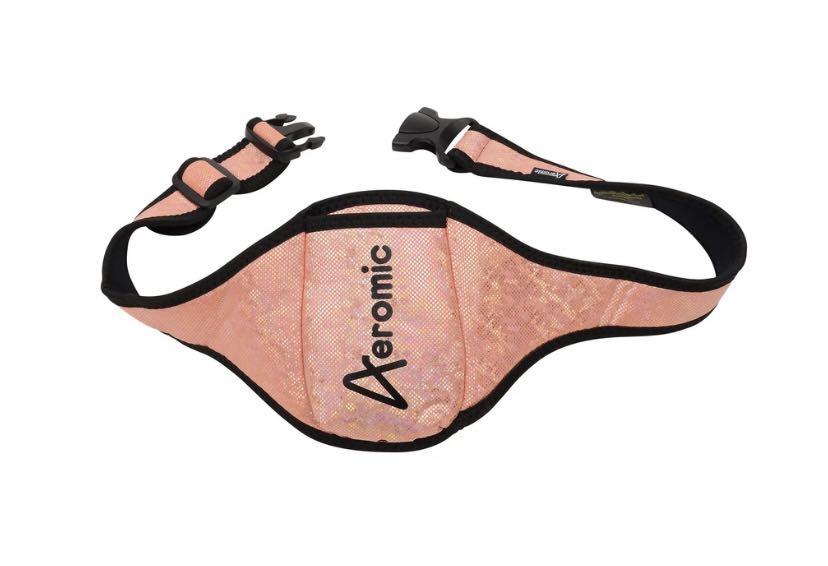 Aeromic Mic Belt Peach sparkle, Everything Else on Carousell