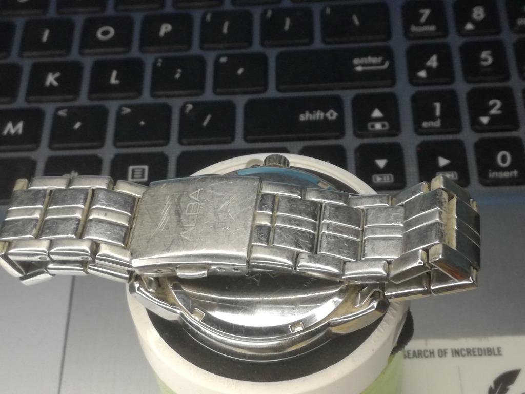 Alba chronograph water resist 5 bar clearance