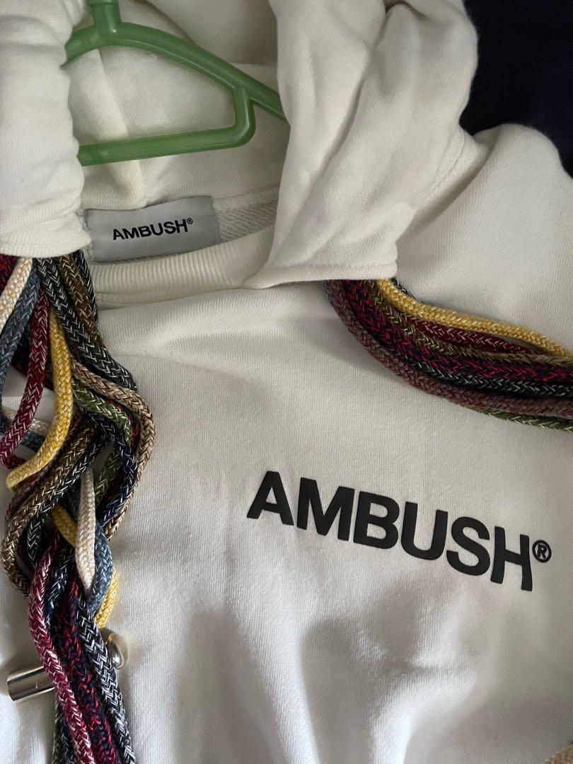 AMBUSH Multi Cord White Hoodie
