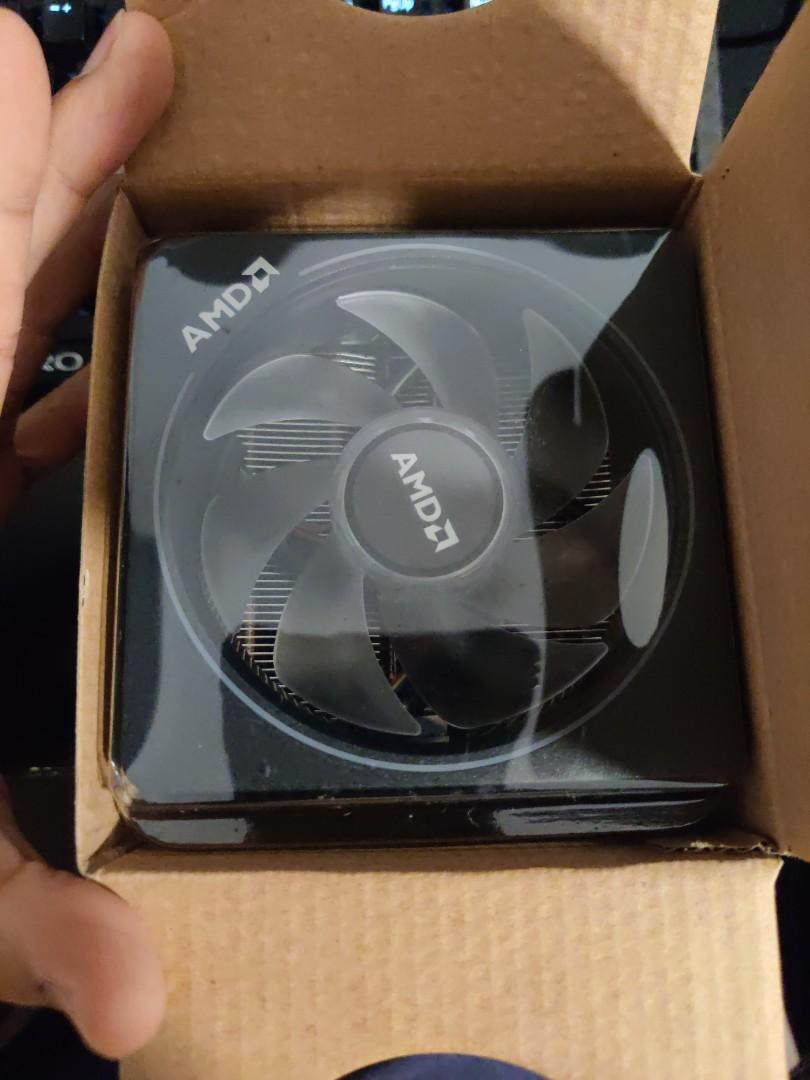AMD Wraith Prism LED RGB Cooler Fan - Brand New, Computers & Tech ...