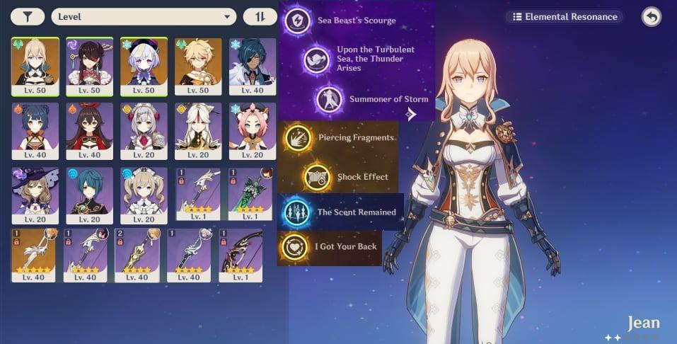 Ar30 Jean Qiqi Aquila Favonia Genshin Impact Asia Video Gaming Others On Carousell