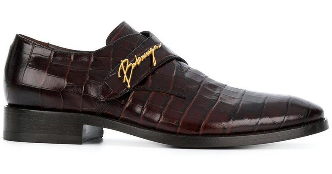 Balenciaga city evening monk strap sales