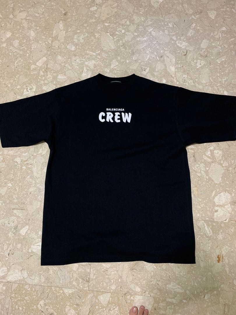 Balenciaga crew shirt, Men's Fashion 