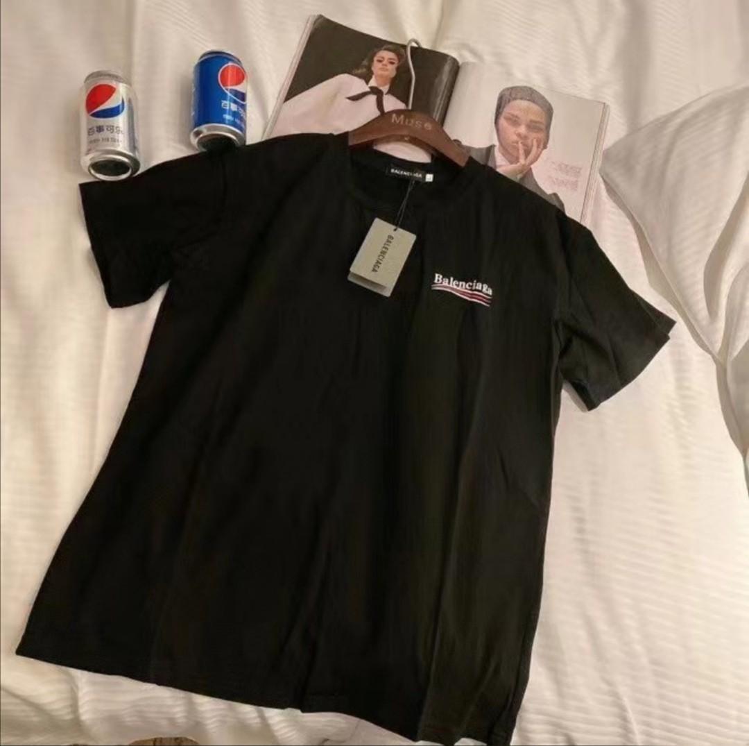 Balenciaga Pepsi Tee, Men's Fashion 