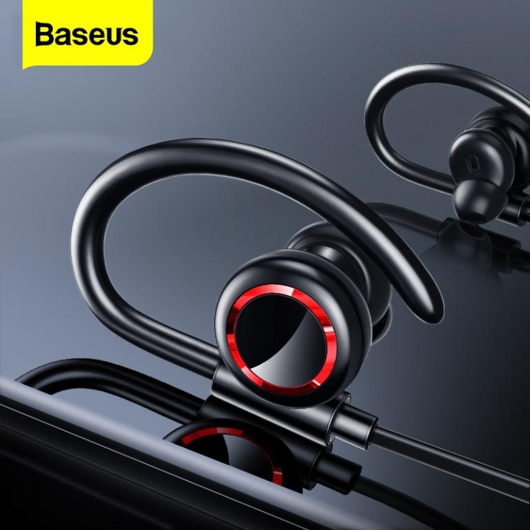 Baseus S17 Sport Wireless Earphone Bluetooth 5.0 Earphone Headphone For Xiaomi iPhone Ear Phone Buds Handsfree Headset Earbuds Audio Earphones on Carousell