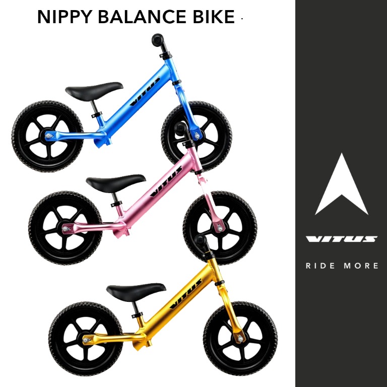 vitus nippy superlight balance bike