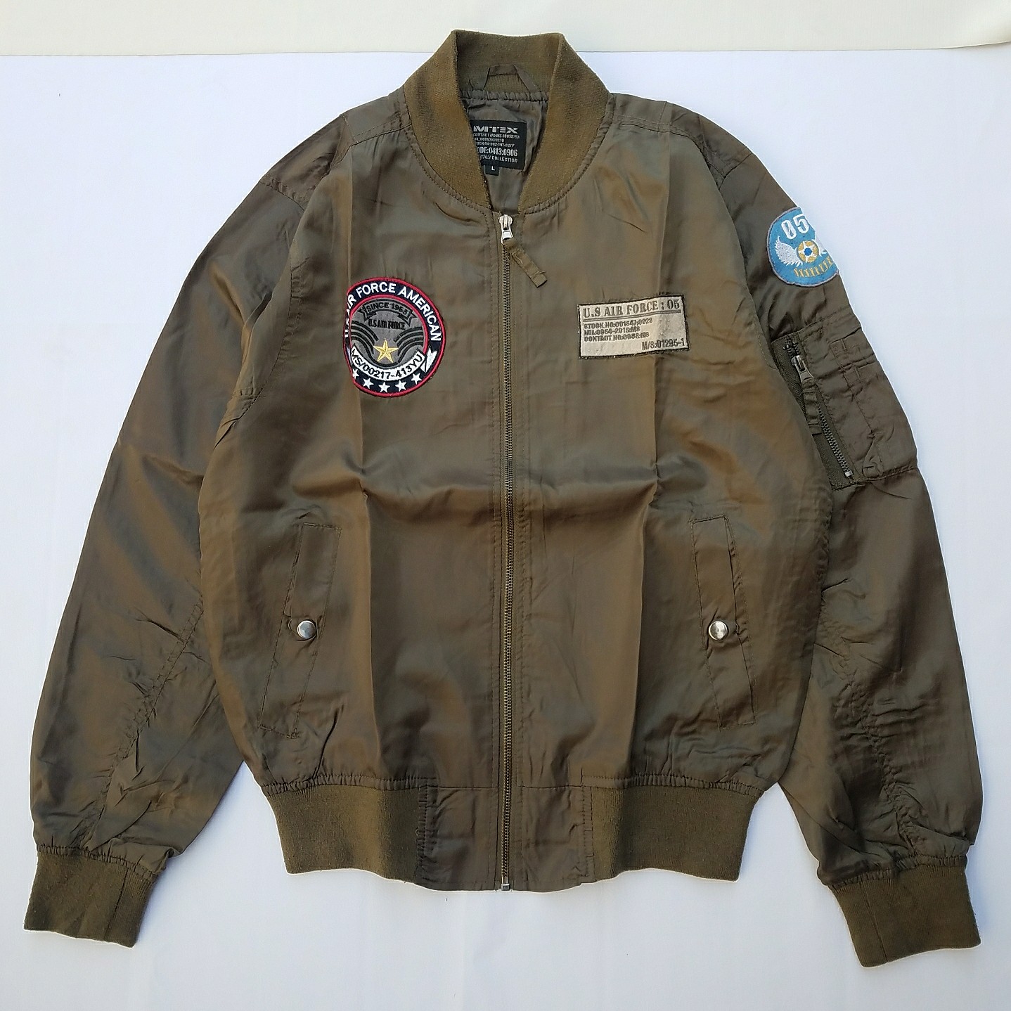Jaket bomber air force cheap