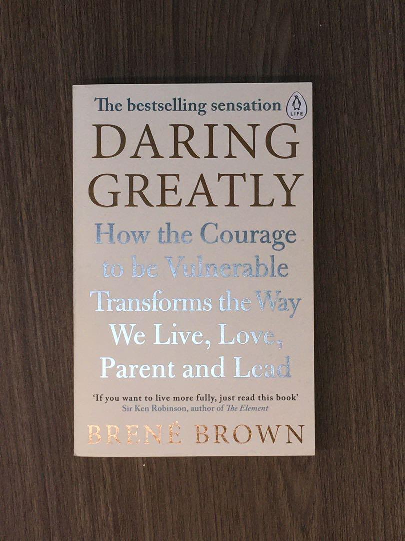 [BOOK] Daring Greatly by Brene Brown, 興趣及遊戲, 書本 & 文具, 書本及雜誌 宗教書藉