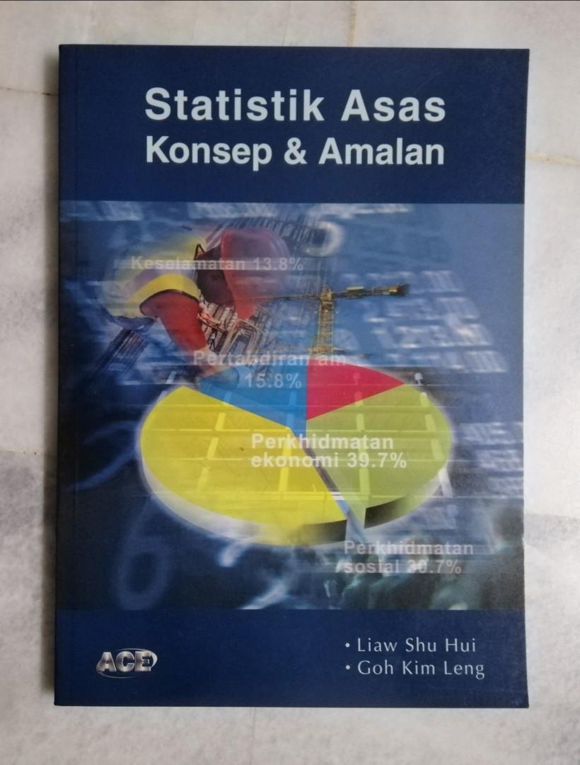 Book Statistik Asas Konsep Amalan 200page Books Stationery Books On Carousell
