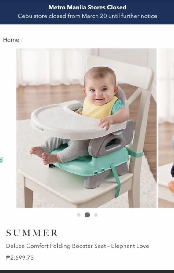 Booster chair (Category: Bathtub & Bath Accessories) located in Rizal. Submitted by il0vepink (Listing ID 1051823486, Image 2). Description: .
