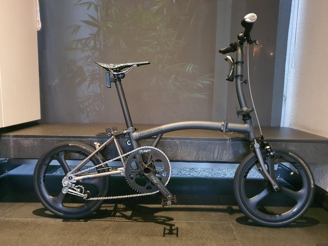 Brompton graphite titanium new arrivals