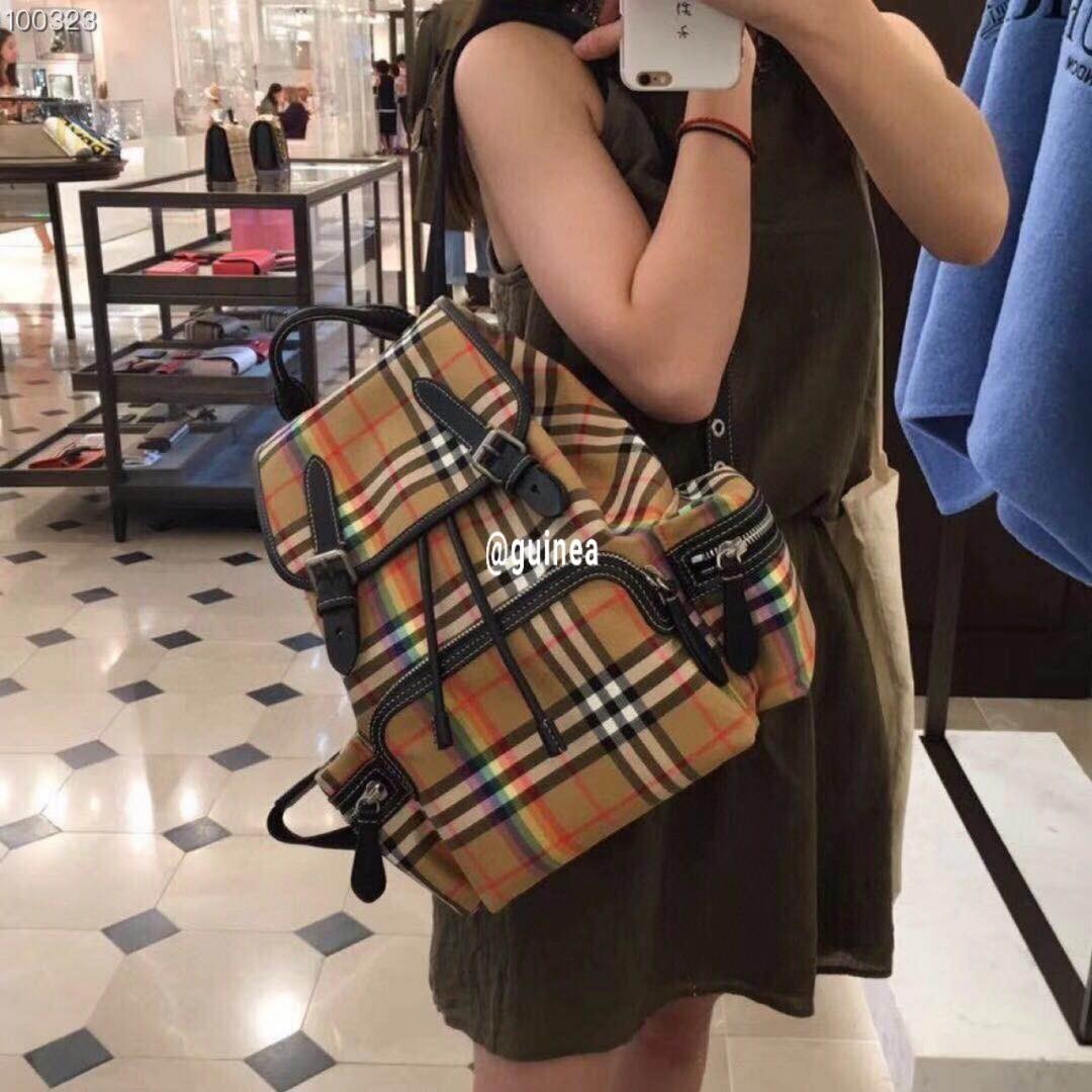 Burberry medium backpack hot sale