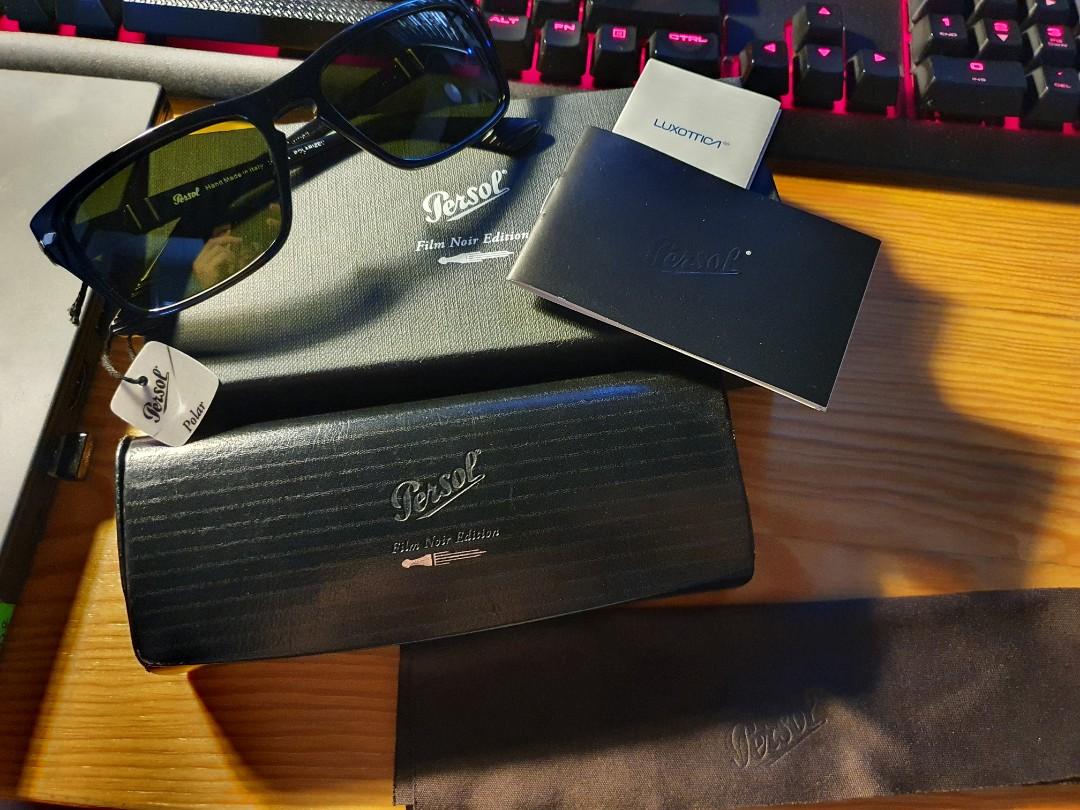 COMPLETE SET Persol PO3074S Film Noir Edition Investigator as worn by George Clooney