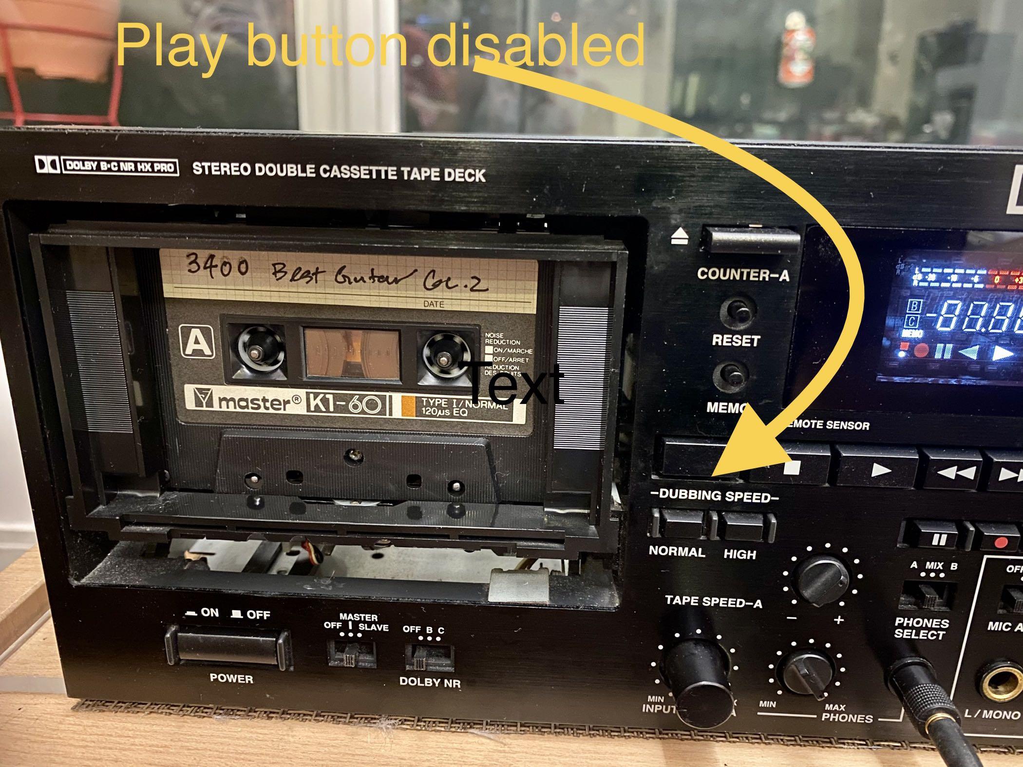 Denon DN780R Dual well, 2Head Cassette Recorder, Audio, Other Audio