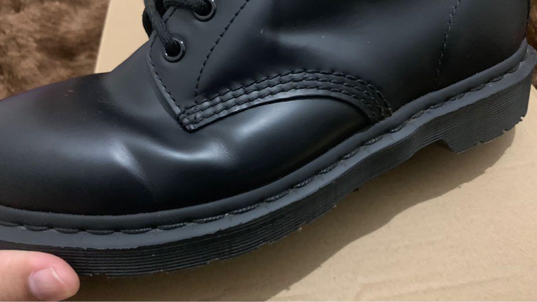 black doc martens size 8