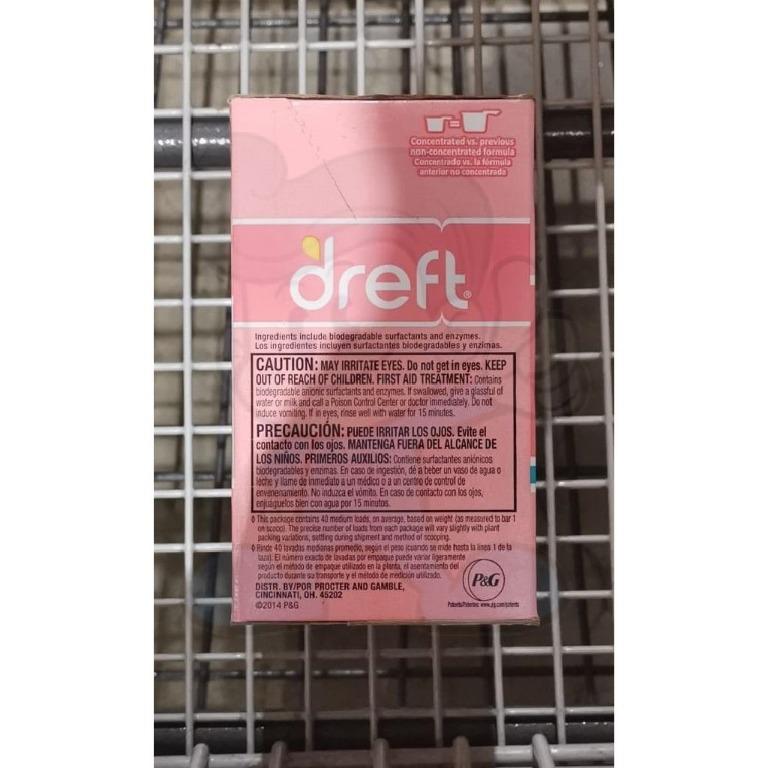 Dreft/Ivory Snow , Powder Laundry Detergent, 53 Oz 40 Loads, Babies & Kids,  Bathing & Changing, Other Baby Bathing & Changing Needs On Carousell