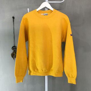 EDWIN Crewneck Mustard
