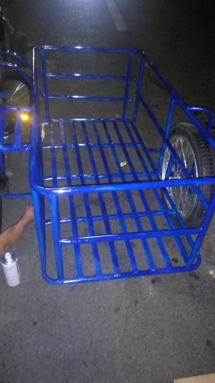 Extended Sidecar for Sale (Category: Bicycles) located in Manila. Submitted by rionava (Listing ID 1051619494, Image 2). Description: For Sale Extended sidecar Brand New All in Good For Delivery of goods and other services. lifetime use with less maintenance, accept customize. good for personal, or for business use. For details and other inquires just contact the seller at 09055382305. serious and interested parties only will entertained..