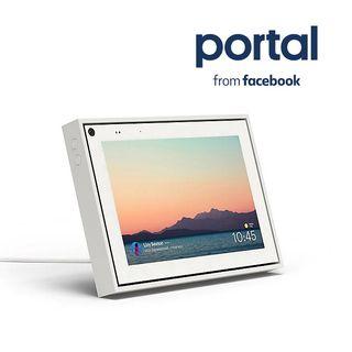 Facebook Portal Mini / White (8” Screen Display with Alexa)