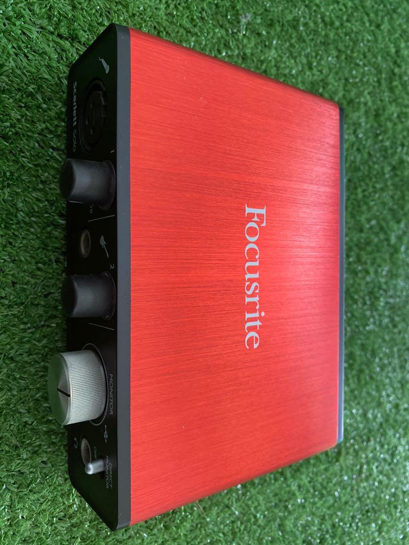 Focusrite Solo (Gen 2), Hobbies & Toys, Music & Media, Music ...