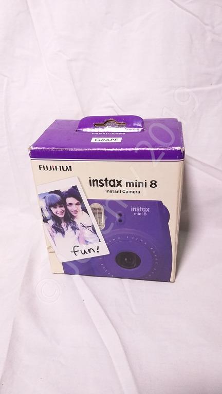 Fujifilm Instax Mini 8 Instant Film Camera Color Grape Purple Violet Photography Cameras On Carousell