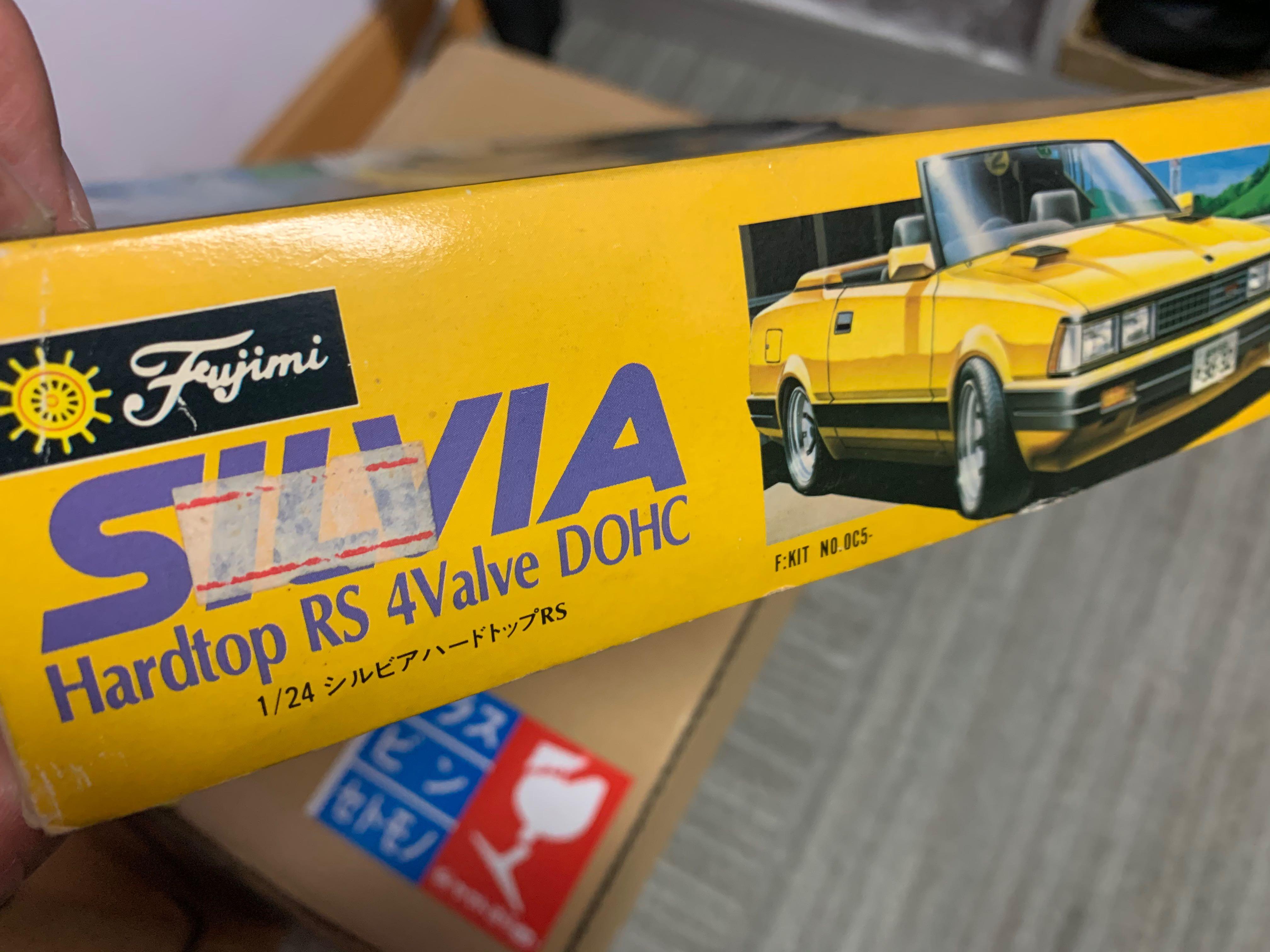 Fujimi Nissan Silvia Hardtop RS 4 Valve DOHC 1983' 1/24, 興趣及