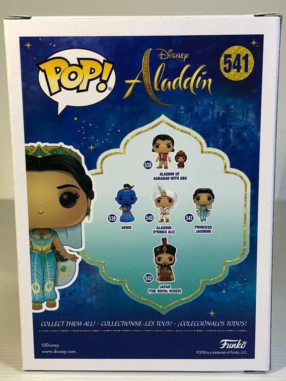 Funko POP! Disney Aladdin Princess Jasmine #541 [Live Action, Diamond  Collection] Funko Shop Exclusive 