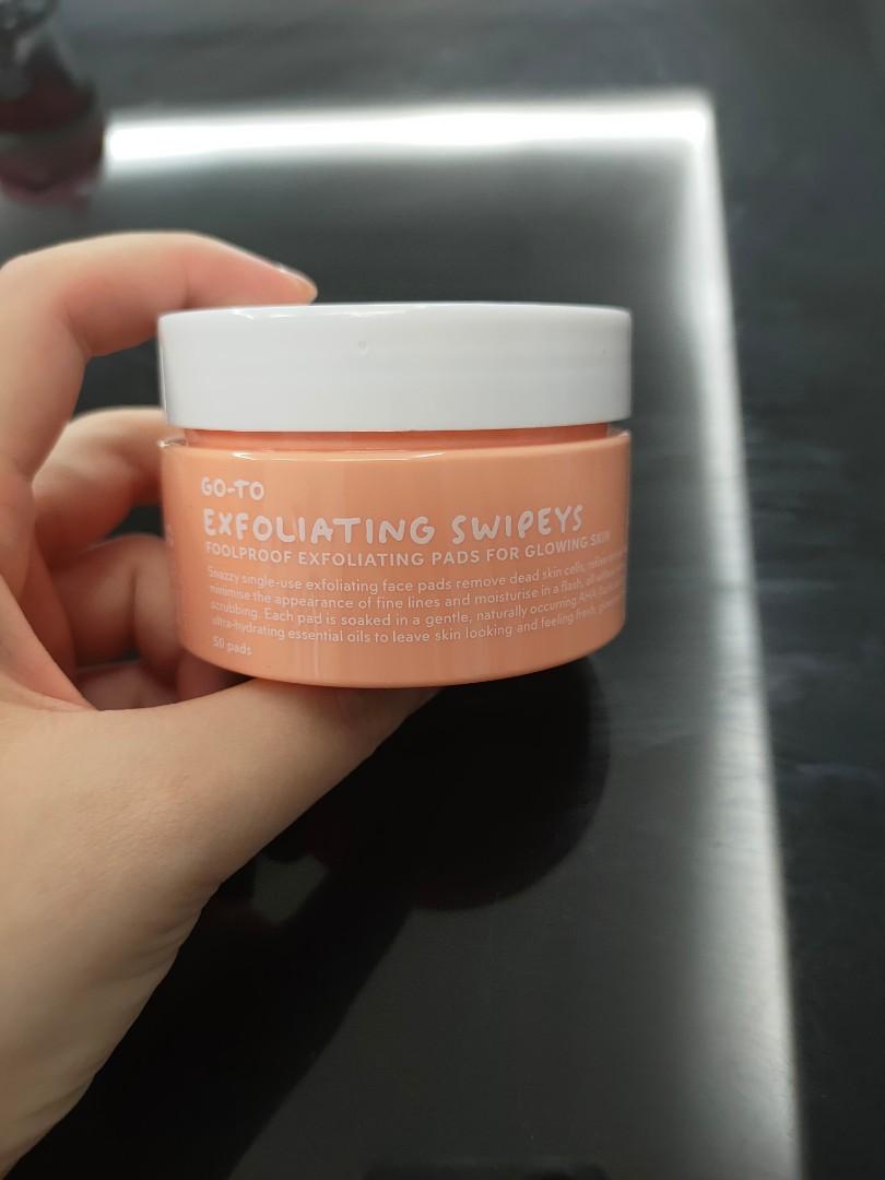 exfoliating swipeys