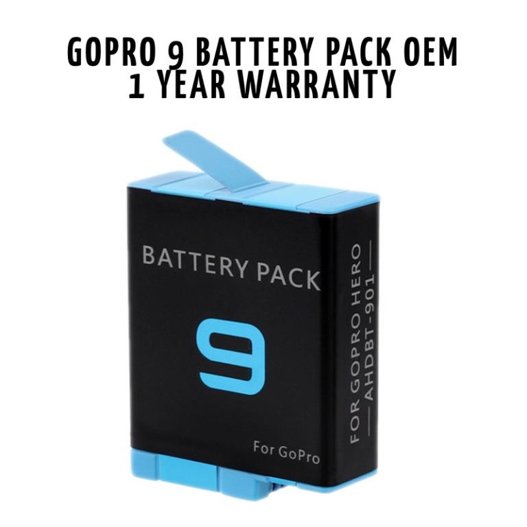 Gopro 9/10 Battery Pack OEM 1Year Warranty628647213423381110