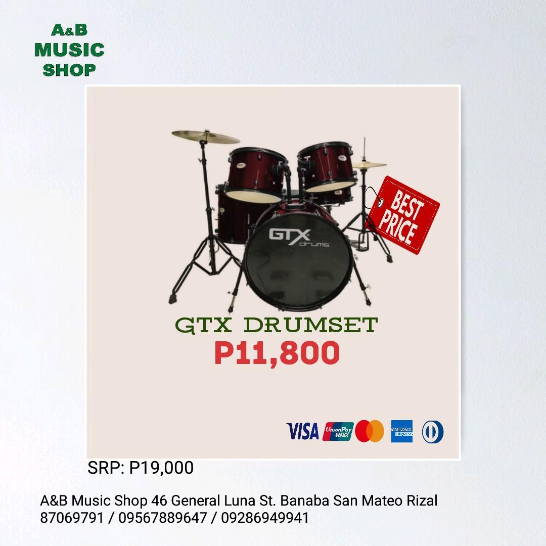 Gtx drum set price cheap