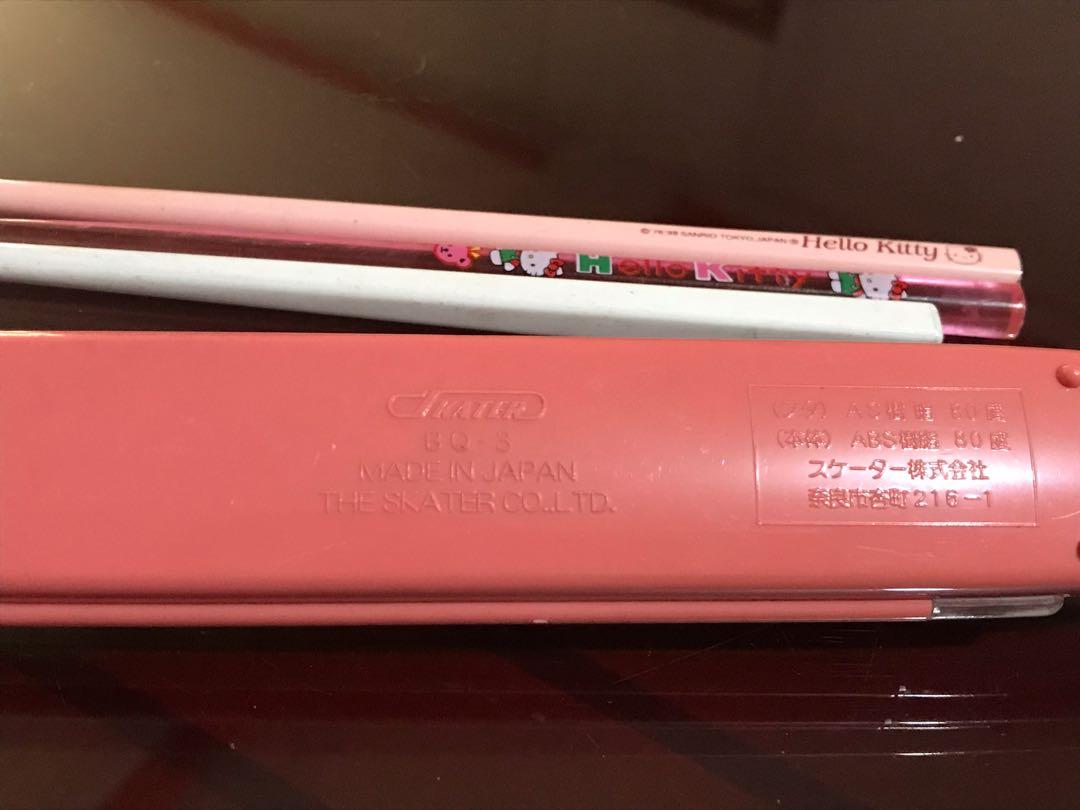 Hello Kitty chopsticks Original (Category: Weaning & Toddler Feeding) located in Marikina City. Submitted by infinityjdg (Listing ID 1051707706, Image 3). Description: In good condition.