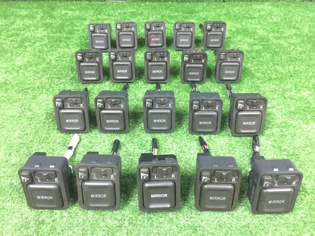 Honda Side Mirror Switch Black Coklat Ori Japan, Auto Accessories on