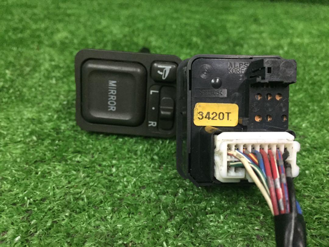 Honda Side Mirror Switch Black Coklat Ori Japan, Auto Accessories on
