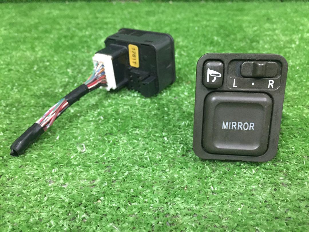 Honda Side Mirror Switch Black Coklat Ori Japan, Auto Accessories on