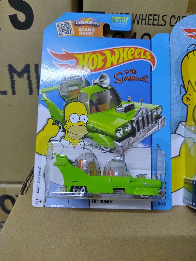 Homer simpson hot wheels car clearance