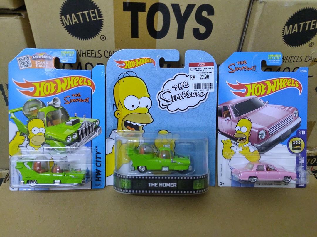 Hot Wheels Homer Simpson Collection Hobbies Toys Toys Games On 